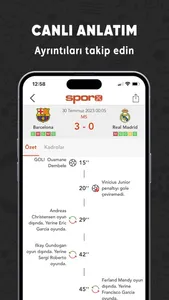 Sporx - Spor Haber, Canlı Skor screenshot 4