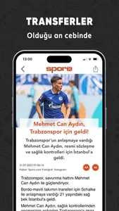 Sporx - Spor Haber, Canlı Skor screenshot 5