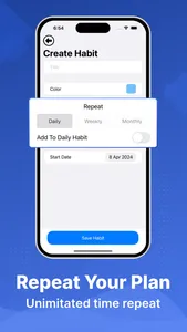 Daily Habit Tracker & Reminder screenshot 2