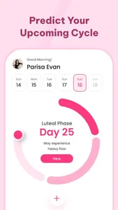 Chloe: Ovulation Tracker screenshot 1