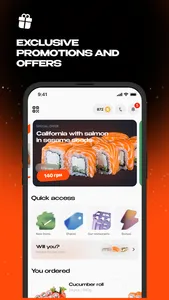 SUNRISE FOOD - sushi delivery screenshot 2