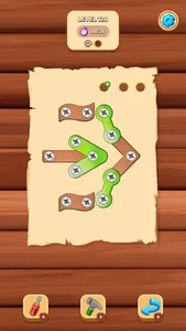 Wood Nut Screw Pin Jam Puzzle screenshot 7