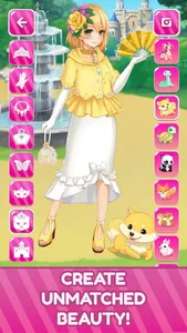Anime Dress Up Games: Dolls! screenshot 1