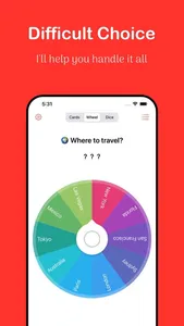 Chooooser - Random Picker screenshot 1