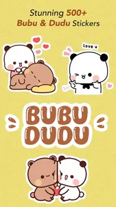 Bubu Dudu Animated Stickers screenshot 0
