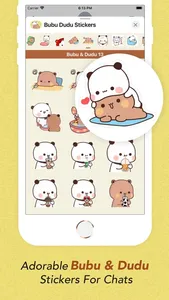 Bubu Dudu Animated Stickers screenshot 1