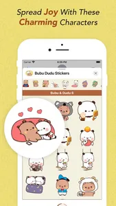 Bubu Dudu Animated Stickers screenshot 2