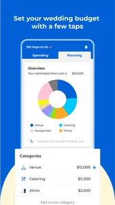 WedWise - Wedding Planning App screenshot 1