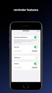 Basic Blood Pressure Diary screenshot 3
