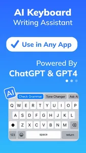 AI Keyboard Extension: TypeBot screenshot 0