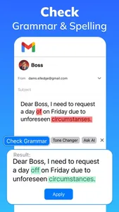 AI Keyboard Extension: TypeBot screenshot 1