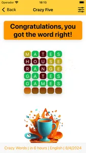 Crazy Words - Word of the day screenshot 1