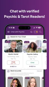 Lumus: Tarot & Psychic Reading screenshot 1