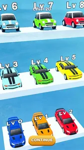 Merge Car Racing Master 3D screenshot 4