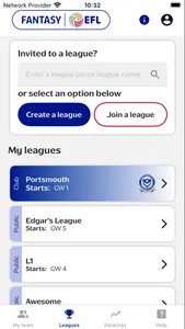 Fantasy EFL Official screenshot 4