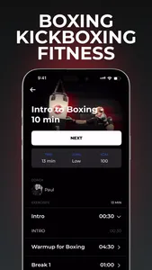 BOXR Boxing Workout & Training screenshot 2