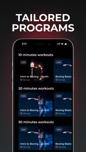 BOXR Boxing Workout & Training screenshot 3
