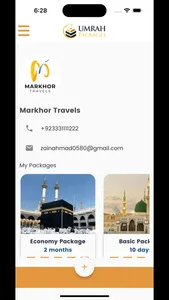Ummrah Packages Agency App screenshot 2