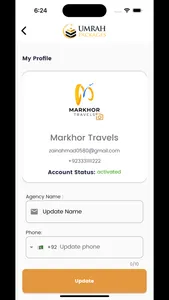 Ummrah Packages Agency App screenshot 3