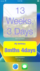 Date Countdown Widget screenshot 0