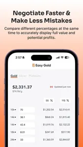 Easy Gold Calculator screenshot 0