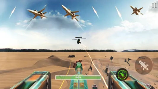 Sky Warriors Air Combat Shoot screenshot 0