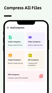 AnyCompress -  File Compressor screenshot 0