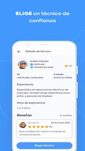 Kedo - Expertos a tu servicio screenshot 2