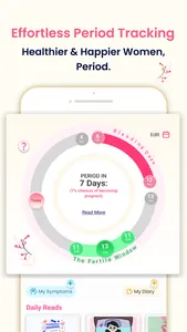 iChums - Period Tracker screenshot 1