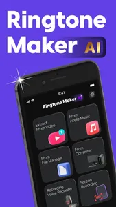 Ringtone Maker Extract Audio screenshot 0
