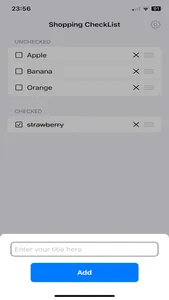 Simple Shopping CheckList screenshot 1