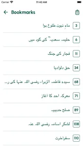 Seerat un Nabi in Arabic screenshot 3