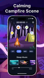 Bedtime Fan: White Noise Sound screenshot 3