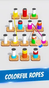 Rope Color Sorting screenshot 2