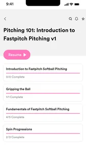 DR3 Fastpitch screenshot 2