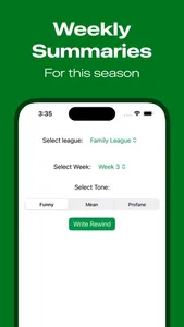 League Rewind Fantasy Football screenshot 2
