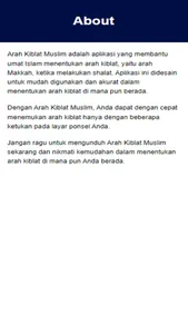 Arah Kiblat Muslim screenshot 2