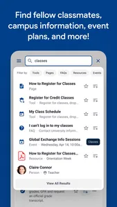 Collin College CougarWeb screenshot 0