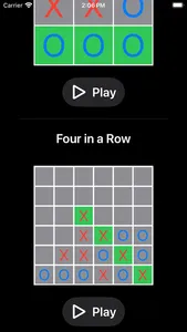 Tic Tac Toe & Four in a Row screenshot 1