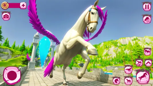 My Flying Horse Herd Care Sim screenshot 0