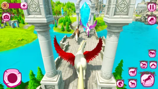 My Flying Horse Herd Care Sim screenshot 3