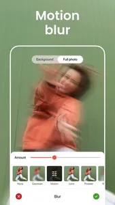 Motion Blur: Photo, Background screenshot 1