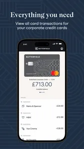 Butterfield Corporate Cards CI screenshot 0