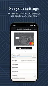 Butterfield Corporate Cards CI screenshot 1