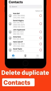Contacts cleaner duplicate screenshot 0