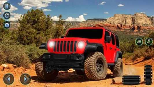 4x4 Jeep Driving Simulator 3D screenshot 0