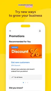 Hungerstation Partner screenshot 2