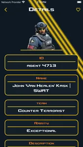 CS:GO Agents Stats & Guns 2024 screenshot 1