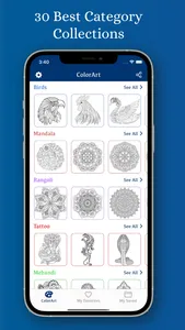 ColorArt : Fill Coloring Book screenshot 0