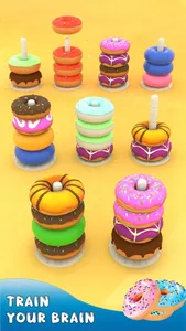 Donut Color Sort Puzzle Games screenshot 0